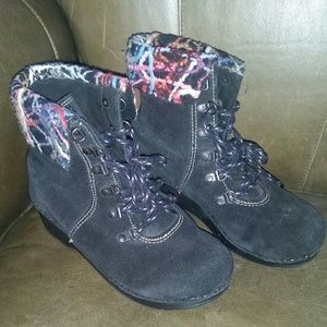 Dansko Confetti Rainbow 37 Boots Clogs